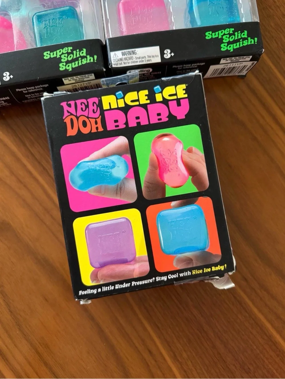 Needoh Nice Ice Baby (new in box) x3